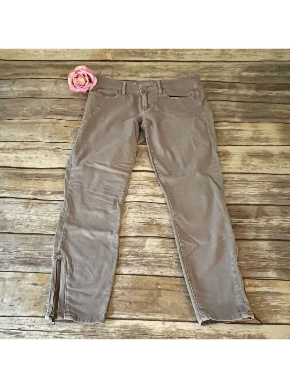👖GAP ANKLE ZIP JEANS